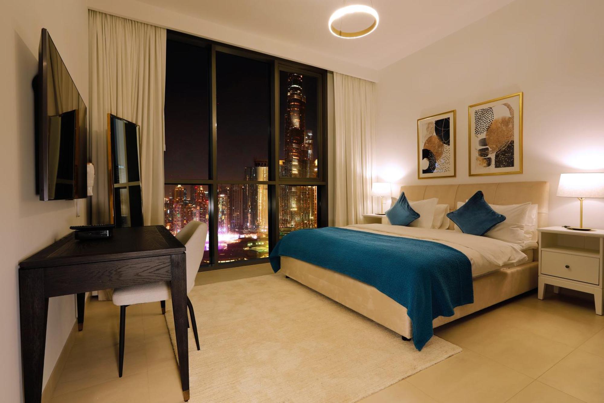 Elegant Apartment With Direct Access To Dubai Mall المظهر الخارجي الصورة